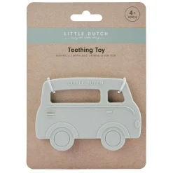 Little Dutch Siliconen Bijtring Bus