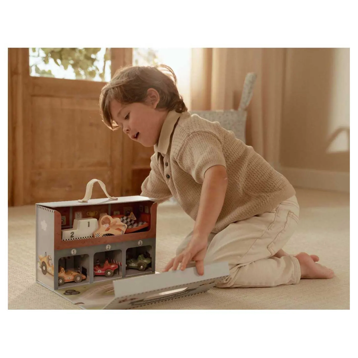 Little Dutch Speelkoffer Racebaan FSC