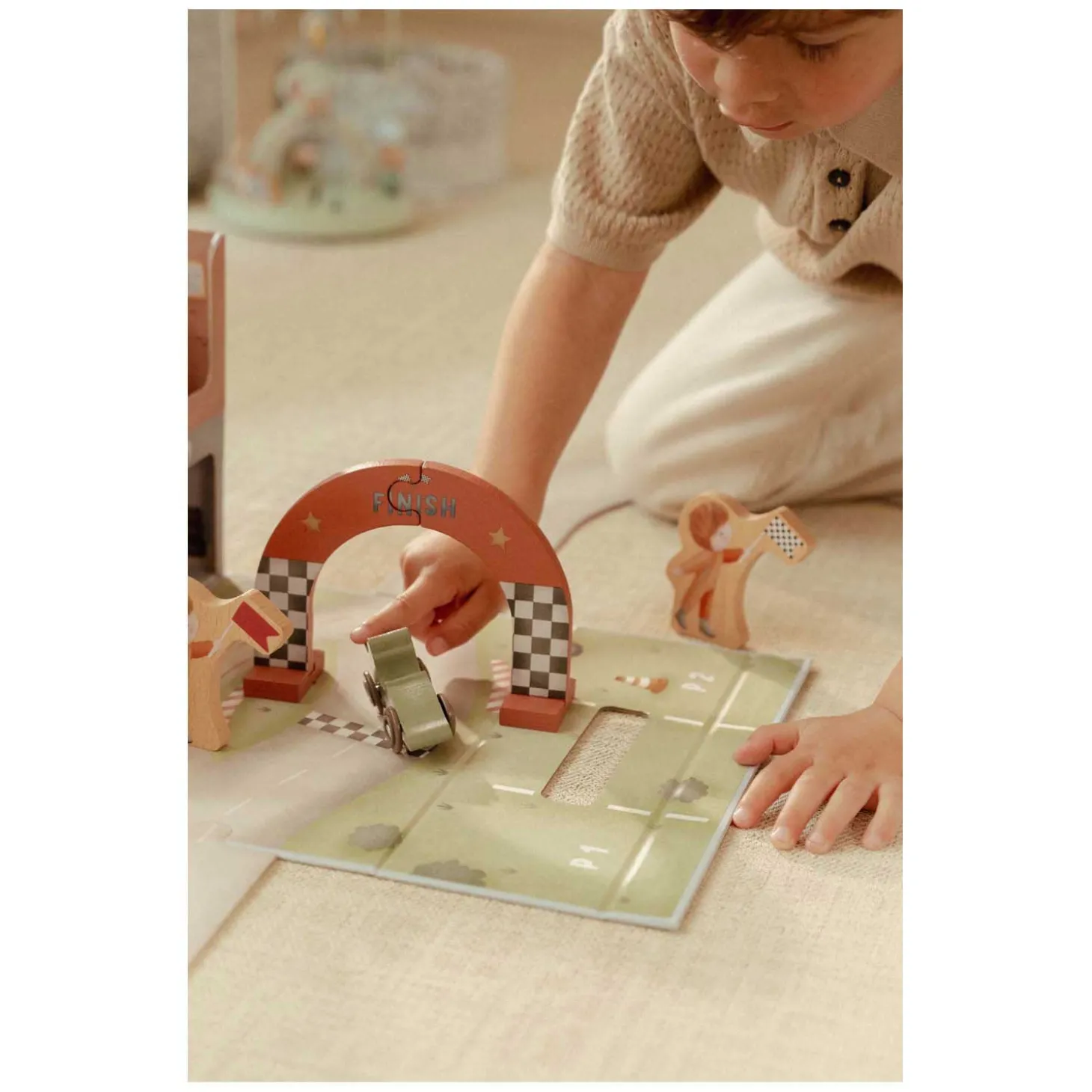 Little Dutch Speelkoffer Racebaan FSC