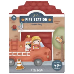 Little Dutch Stickervellen Jim's Brandweer