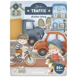 Little Dutch Stickervellen Jim's Verkeer