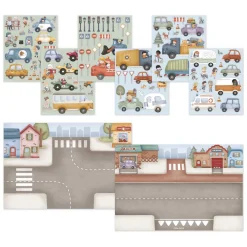 Little Dutch Stickervellen Jim's Verkeer