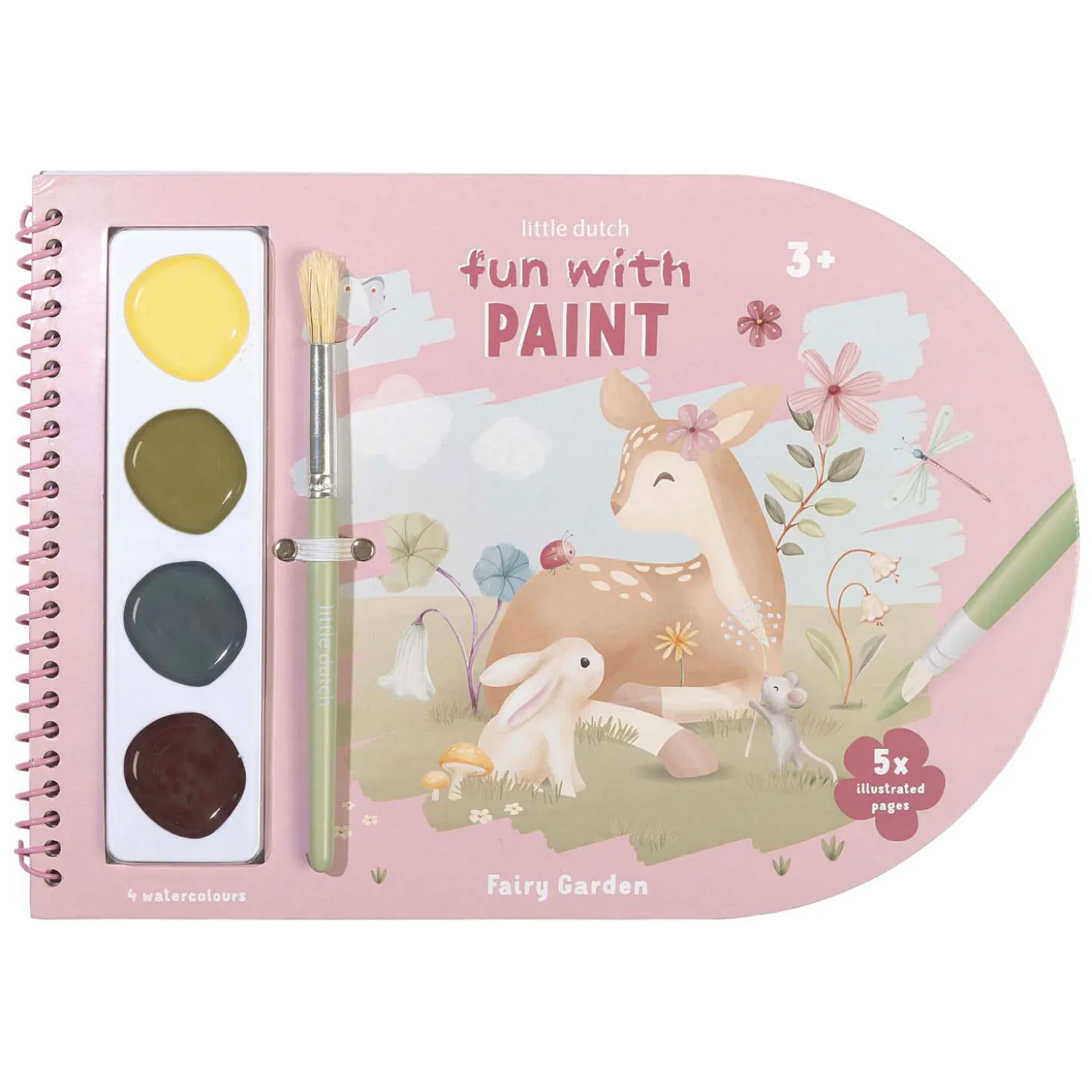 Little Dutch Verfboek Fairy Garden