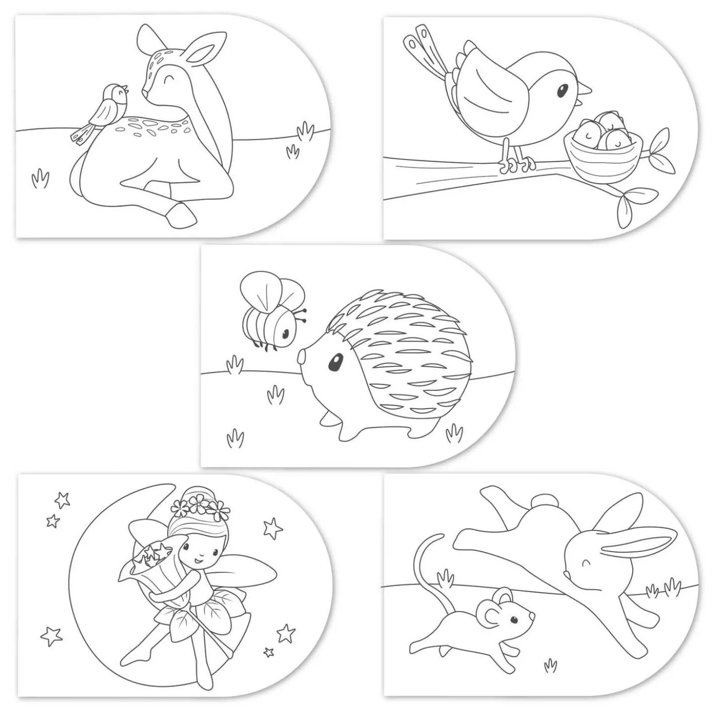 Little Dutch Verfboek Fairy Garden