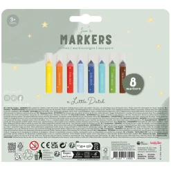 Little Dutch Viltstiften Jim - 8st.