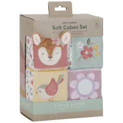 Little Dutch Zachte Blokkenset Fairy Garden, 4dlg.