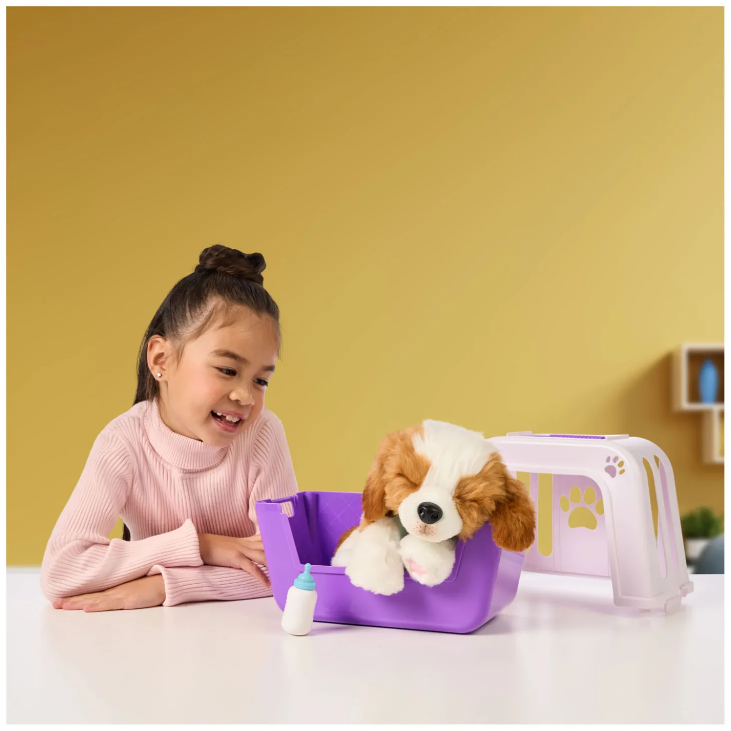 Little Live Pets My Really Real Puppy Knuffel in Hok