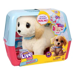 Little Live Pets Ouchies Puppy Cooper - Interactieve Knuffel