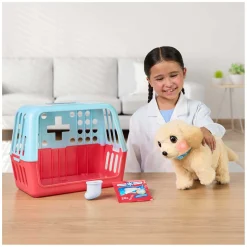 Little Live Pets Ouchies Puppy Cooper - Interactieve Knuffel