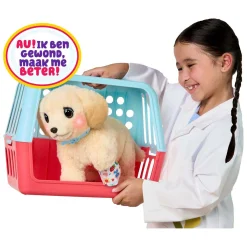 Little Live Pets Ouchies Puppy Cooper - Interactieve Knuffel