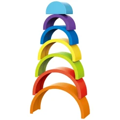 Little Stars Baby Stapeltoren Regenboog, 7dlg.