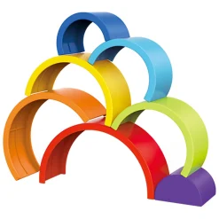 Little Stars Baby Stapeltoren Regenboog, 7dlg.