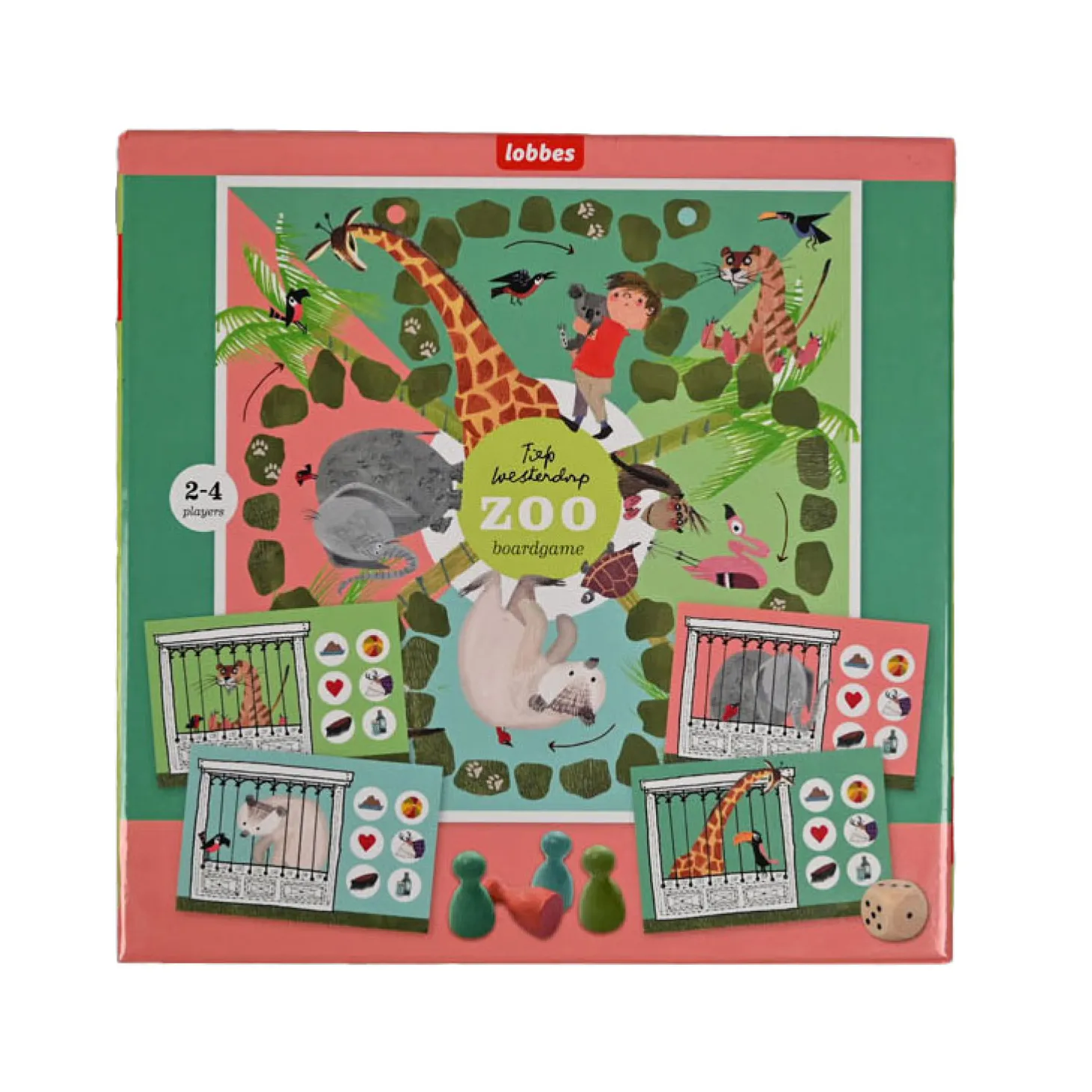 Lobbes Dieren van Fiep Bordspel