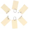 Lobbes Houten Sleutelhangers, 6st.