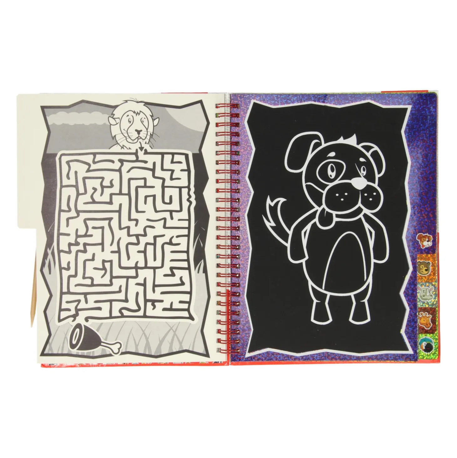 Lobbes Kras- en Doeboek Dieren