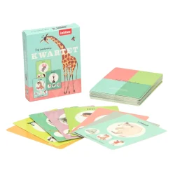 Lobbes Kwartetspel Dieren van Fiep Westendorp