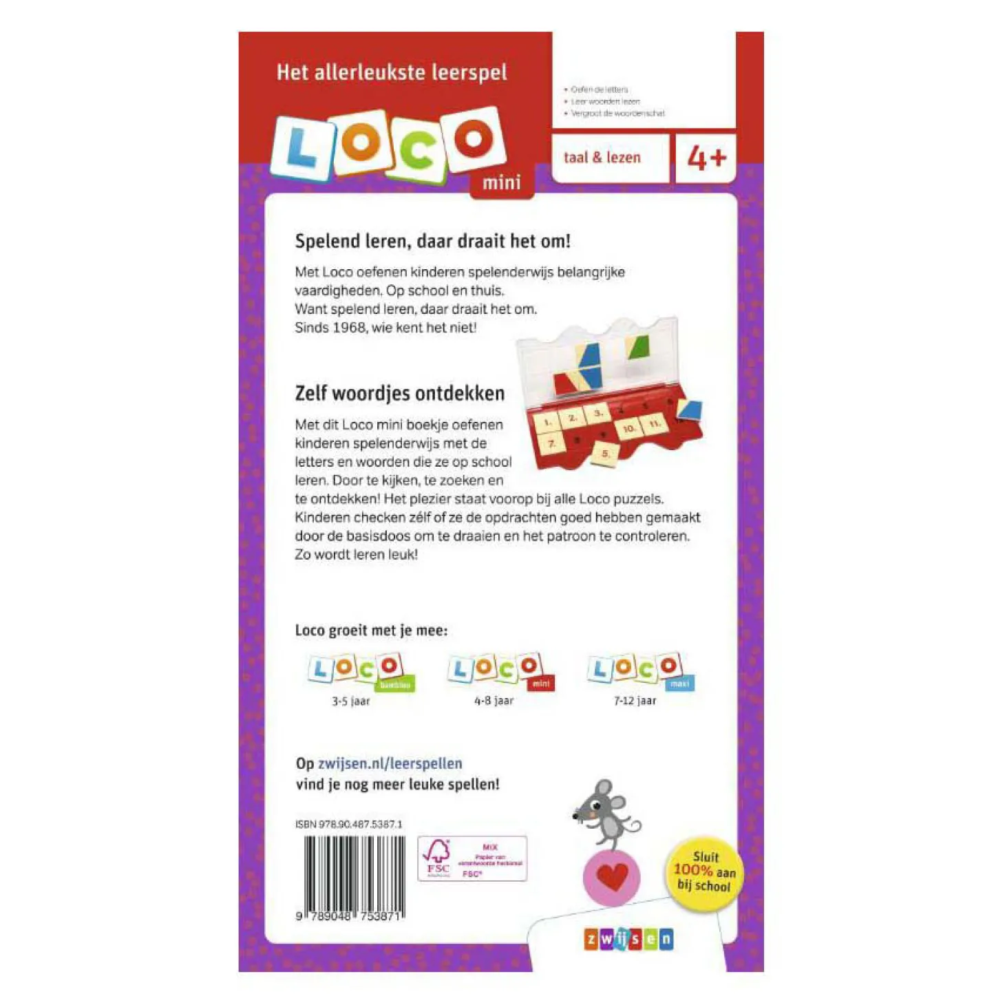 Loco Letterplons Ik Leer Woordjes