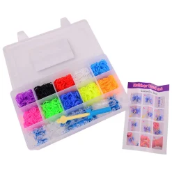 Loom Bandjes Set in Opbergdoos, 3000dlg.