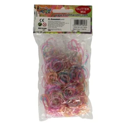 Loombands Glitter Set, 600st.