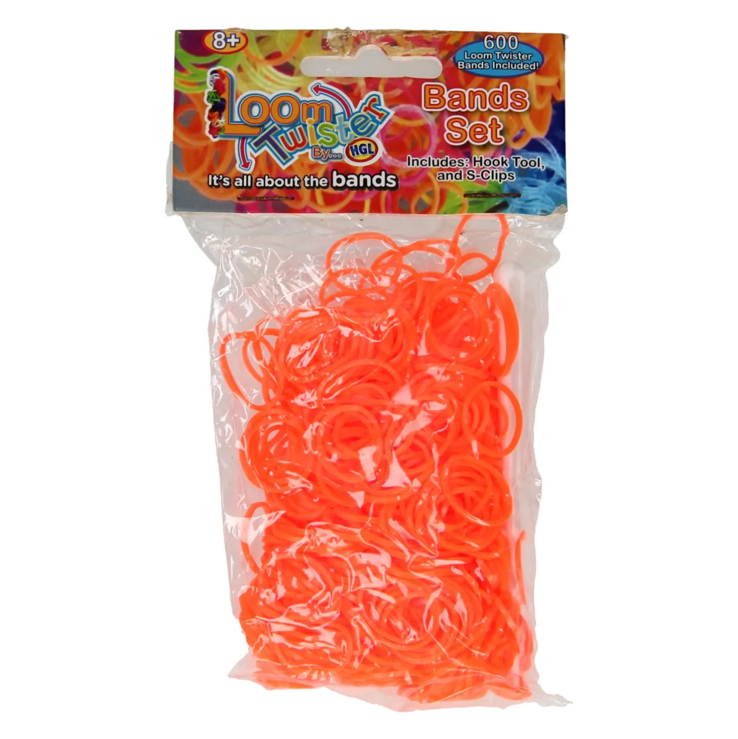 Loombands Oranje Set, 600st.