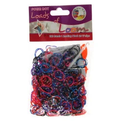 Loombands Polka Dots Set, 600st.