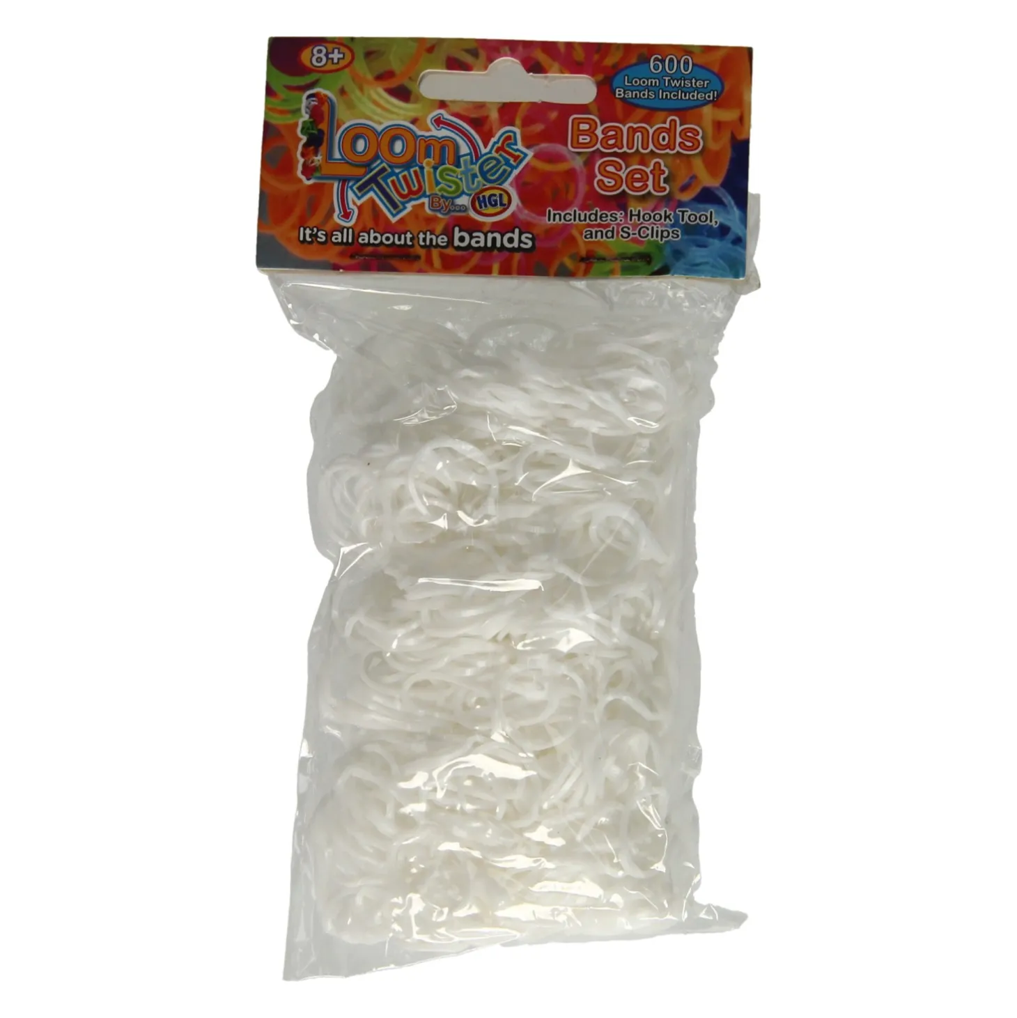 Loombands Wit Set, 600st.