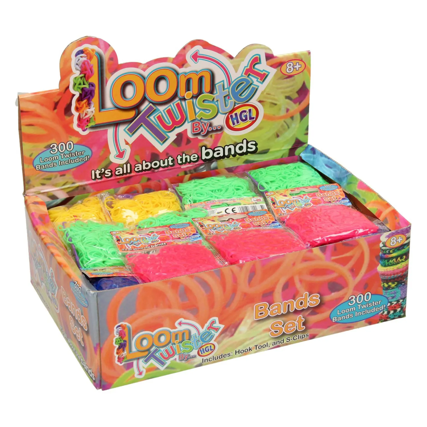 Loomset Twister Mixed, 14.400dlg + accessoires
