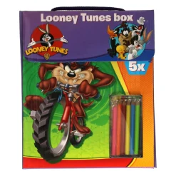 Looney Tunes Kleurboekenbox met Kleurpotloden