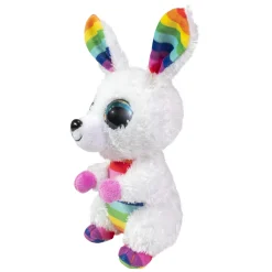 Lumo Stars Knuffel - Konijn Rainbow, 15cm