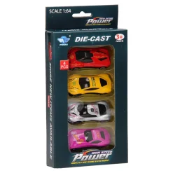 Luxe Autoset, 4st. 1:64