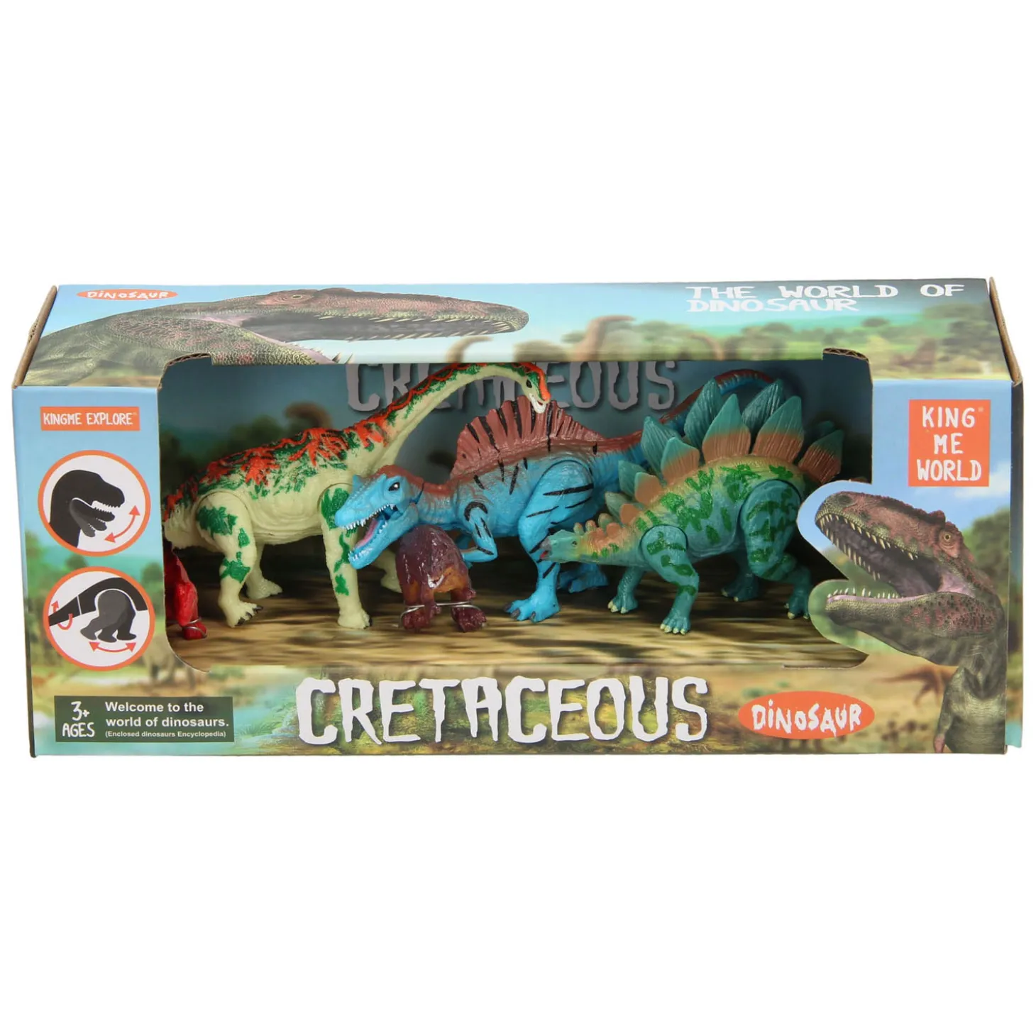 Luxe Dino Speelset, 6dlg.