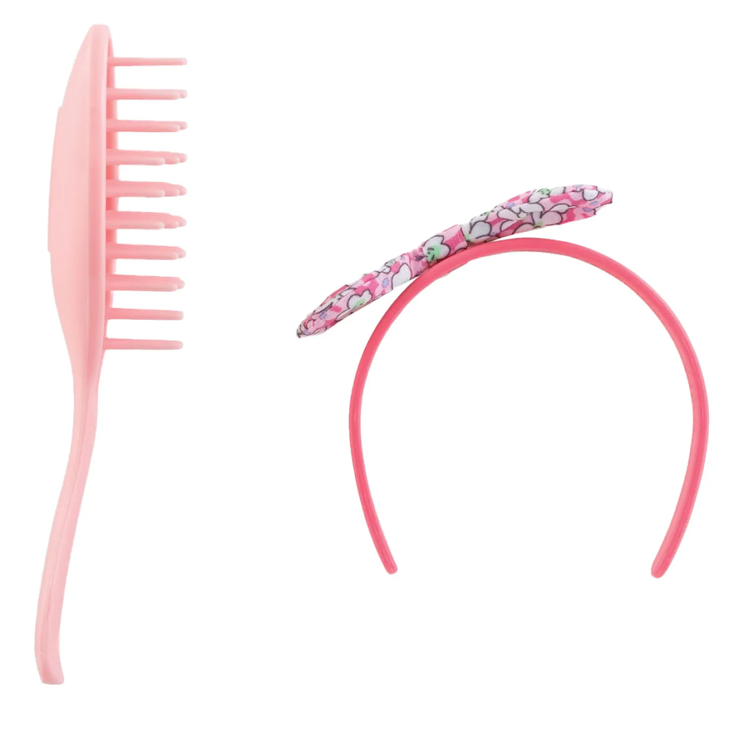 Ma Corolle Haarband Bloem met Haarborstel, 2dlg.