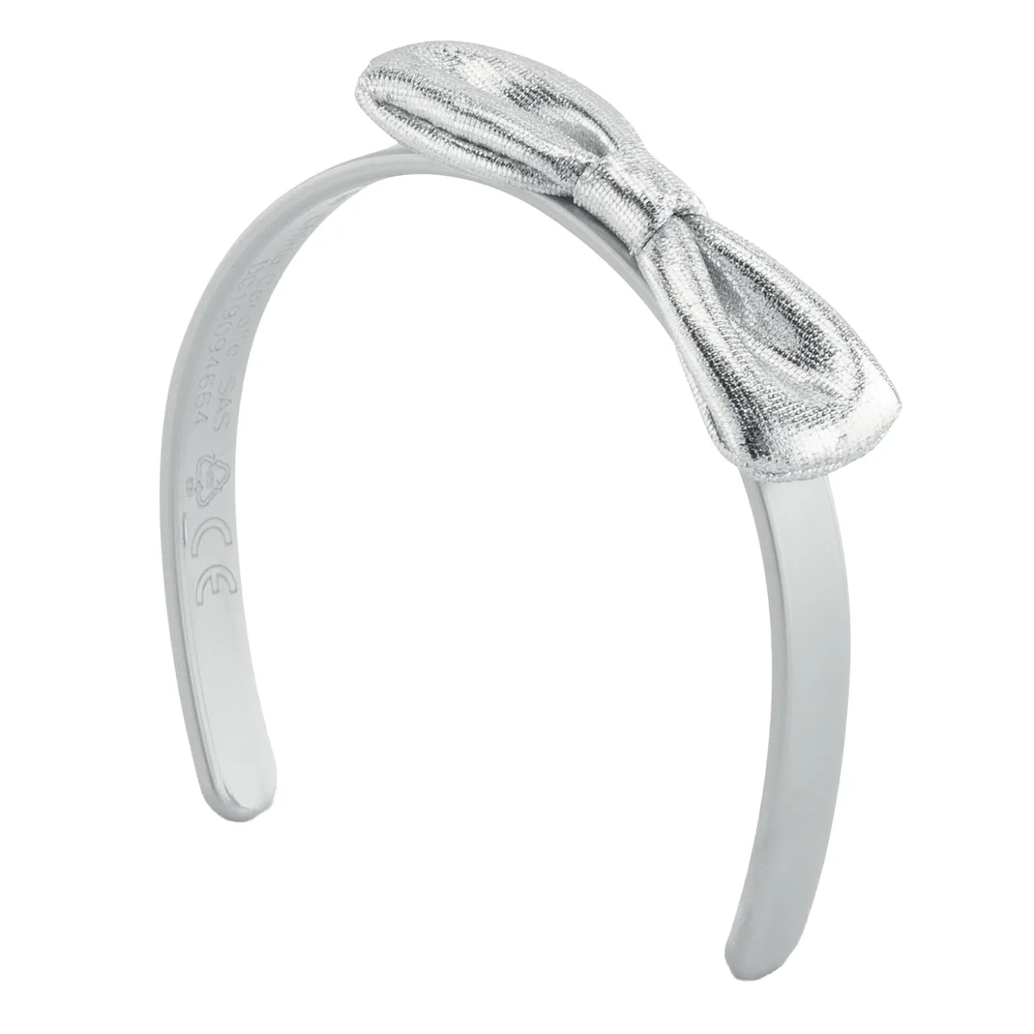 Ma Corolle Haarband met Strik Zilver, 36cm