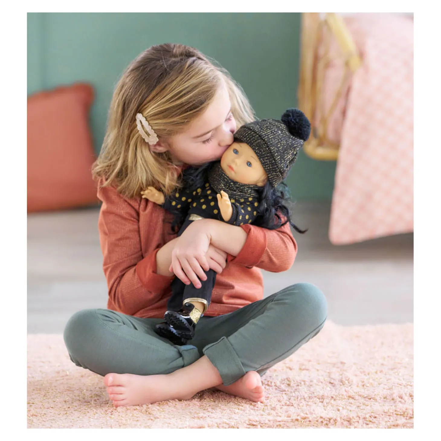 Ma Corolle Hoed en Sjaal Couture, 36cm