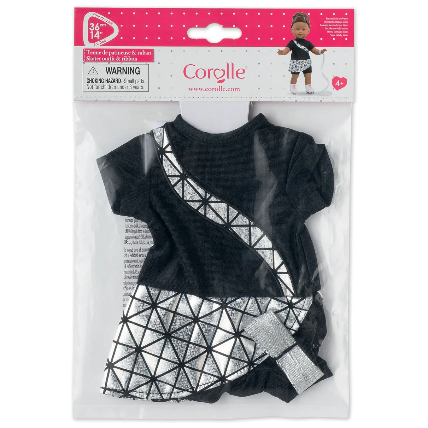 Ma Corolle Skater Outfit met Lint, 36cm