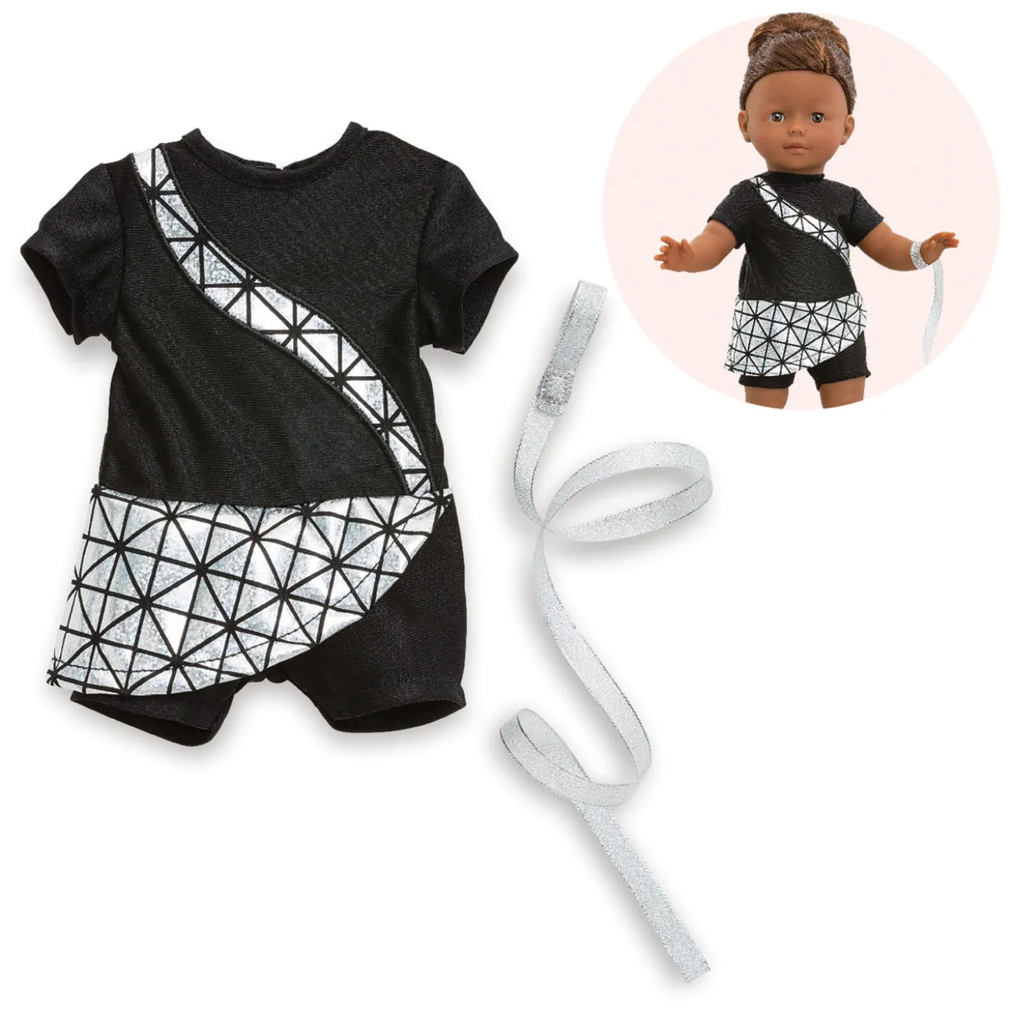 Ma Corolle Skater Outfit met Lint, 36cm