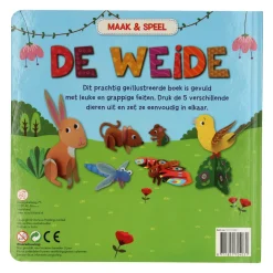 Maak & Speel Boek - De Weide