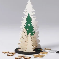 Maak en Versier je Houten Kerstbomen