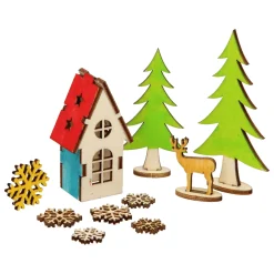 Maak en Versier je Kerst Decoratie Huis