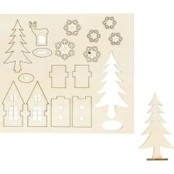 Maak en Versier je Kerst Decoratie Huis