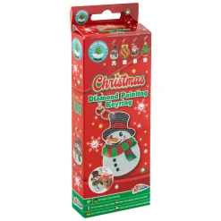 Maak je eigen Diamond Painting Sleutelhanger Kerst