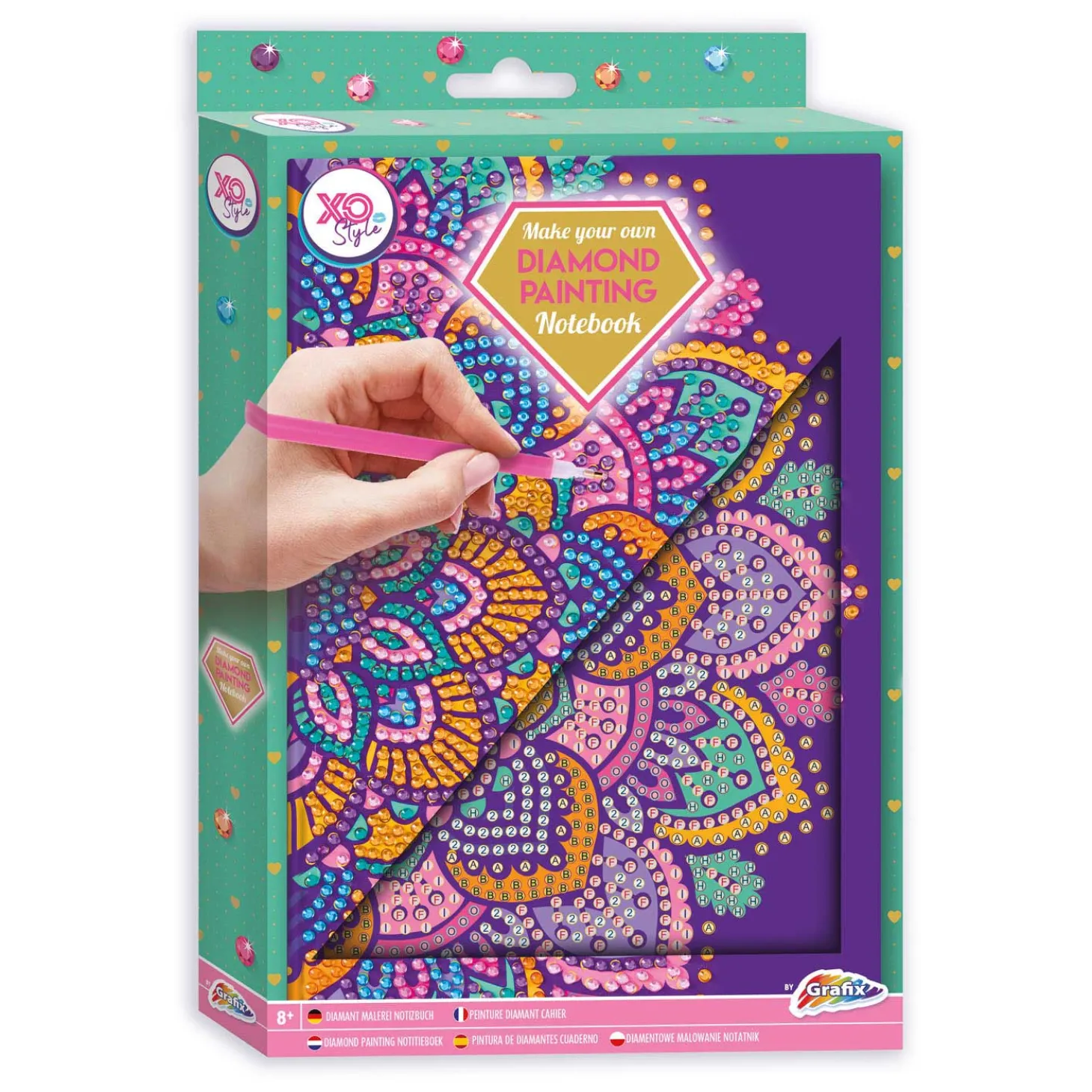 Maak je eigen Diamond Painting Notebook