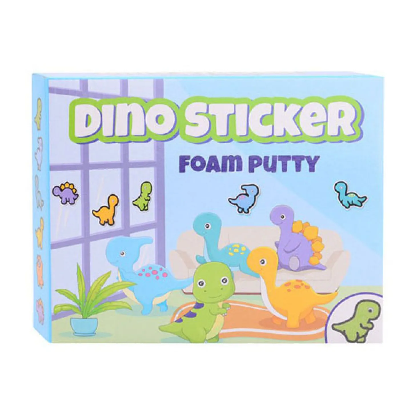 Maak je eigen Dino Foam Stickers