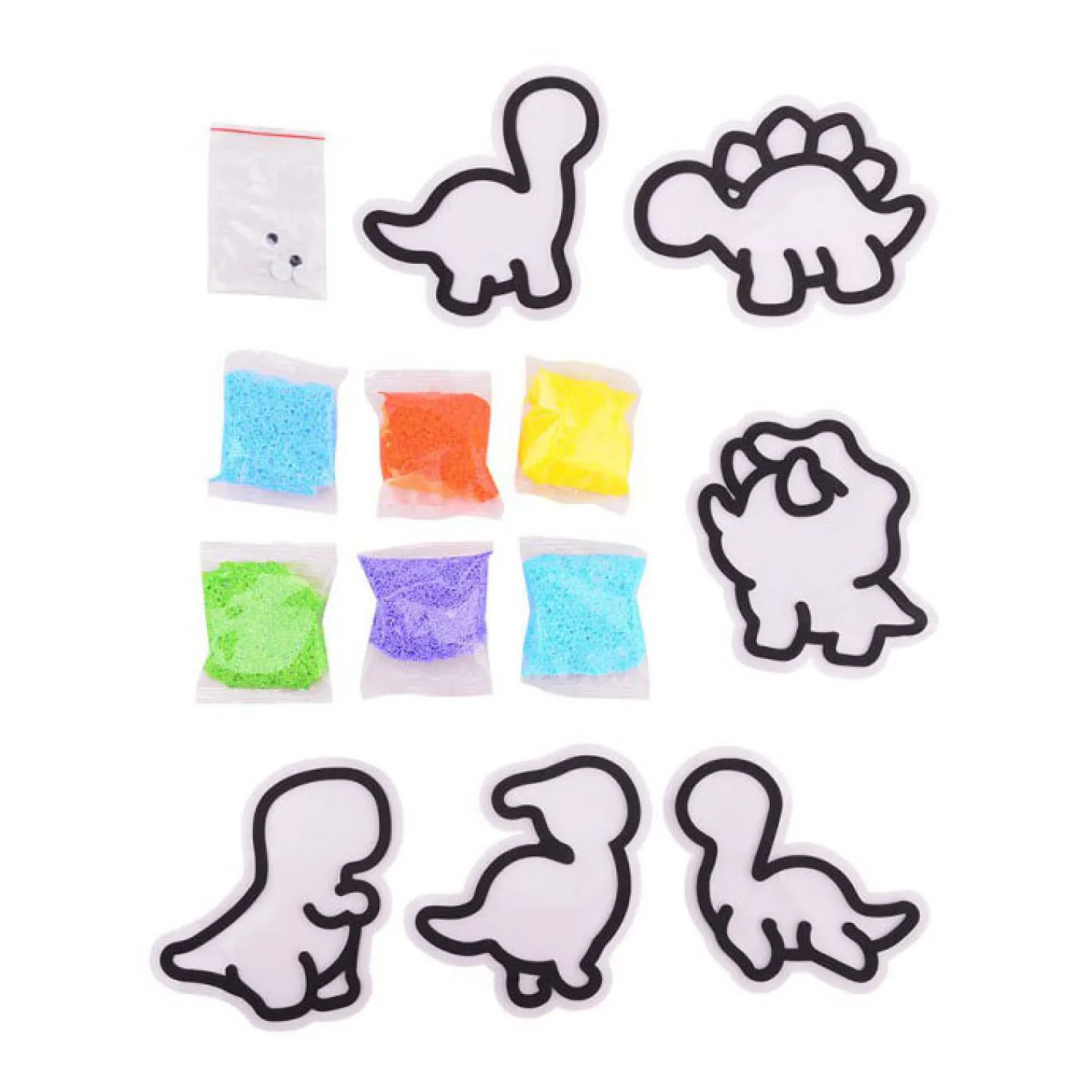 Maak je eigen Dino Foam Stickers