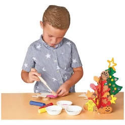 Maak je eigen Houten Kerstboom, Set van 12