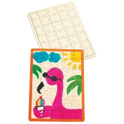 Maak je eigen Houten Puzzel, 6st.