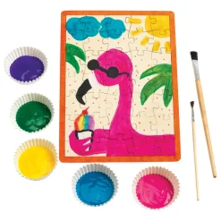 Maak je eigen Houten Puzzel, 6st.