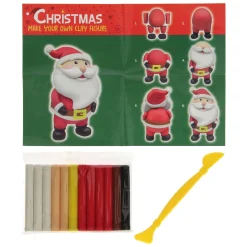 Maak je eigen Kleifiguur Kerst - 90gr. Klei