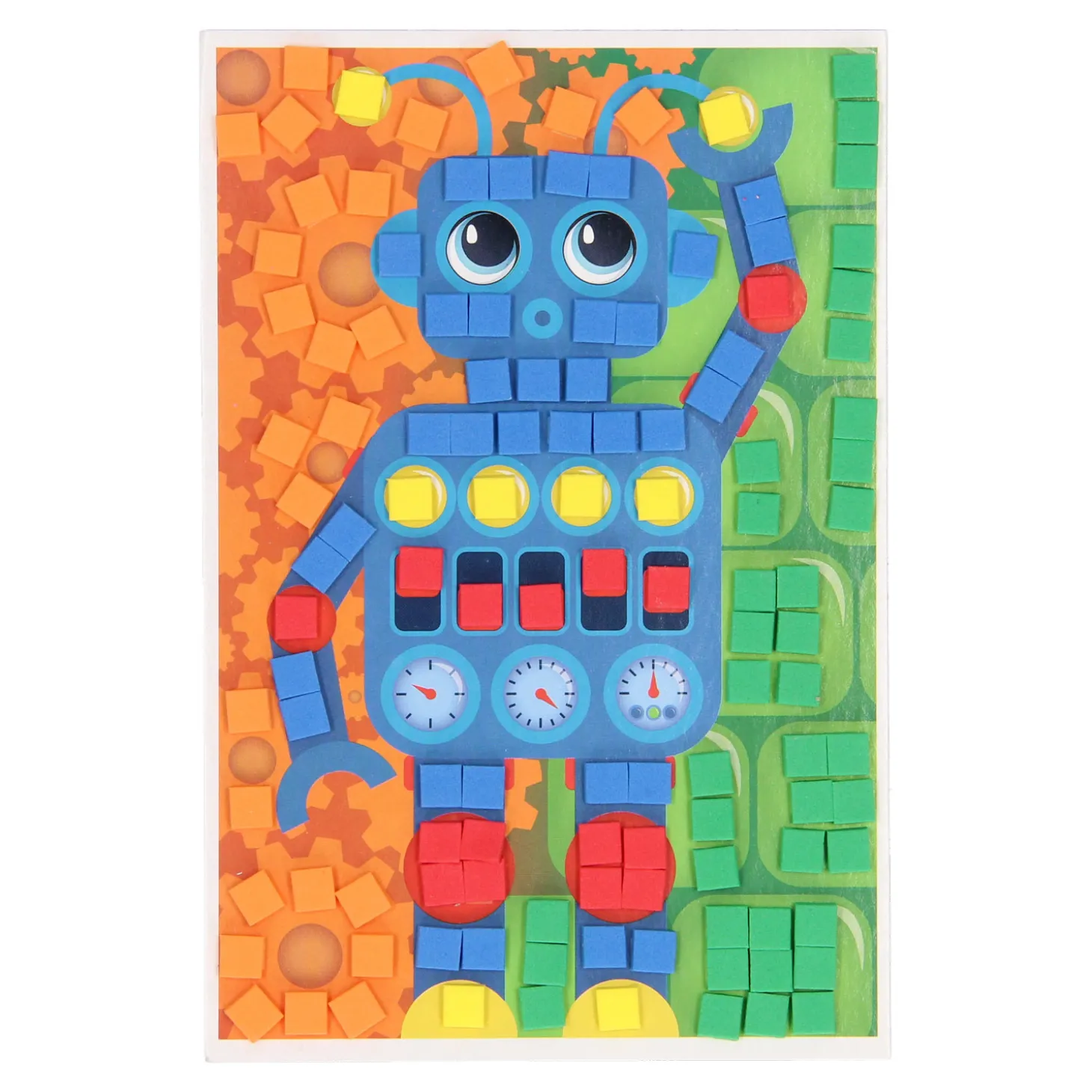 Maak je eigen Mozaïekrobot