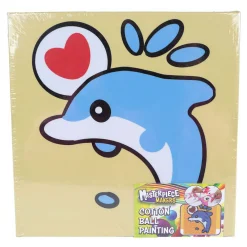 Maak je Eigen Schilderij met Wattenbollen - 20x20cm